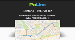 Desktop Screenshot of pcline.es